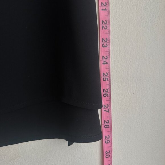 Eileen Fisher black 100% silk  sleeveless top. Well maintained. Size PP. - Picture 8 of 8